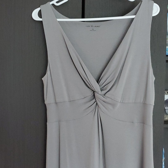 Grey Swing Dress - Picture 1 of 3